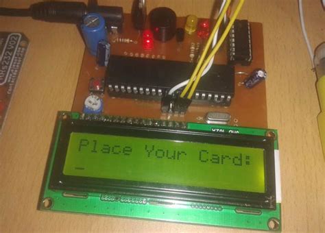 rfid based attendance system using 8051 microcontroller pdf|8051 microcontroller rfid.